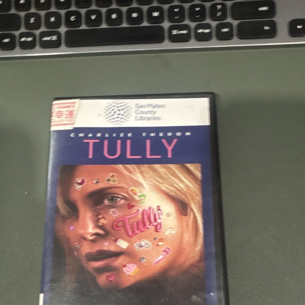 Tully DVD Movie (Tall DVD Case) Starring Charlize Theron